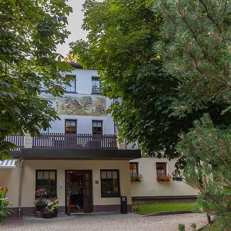 Waldgasthof & Hotel Am Sauwald Tannenberg Bagian luar foto
