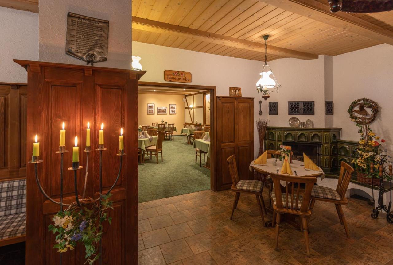Waldgasthof & Hotel Am Sauwald Tannenberg Bagian luar foto