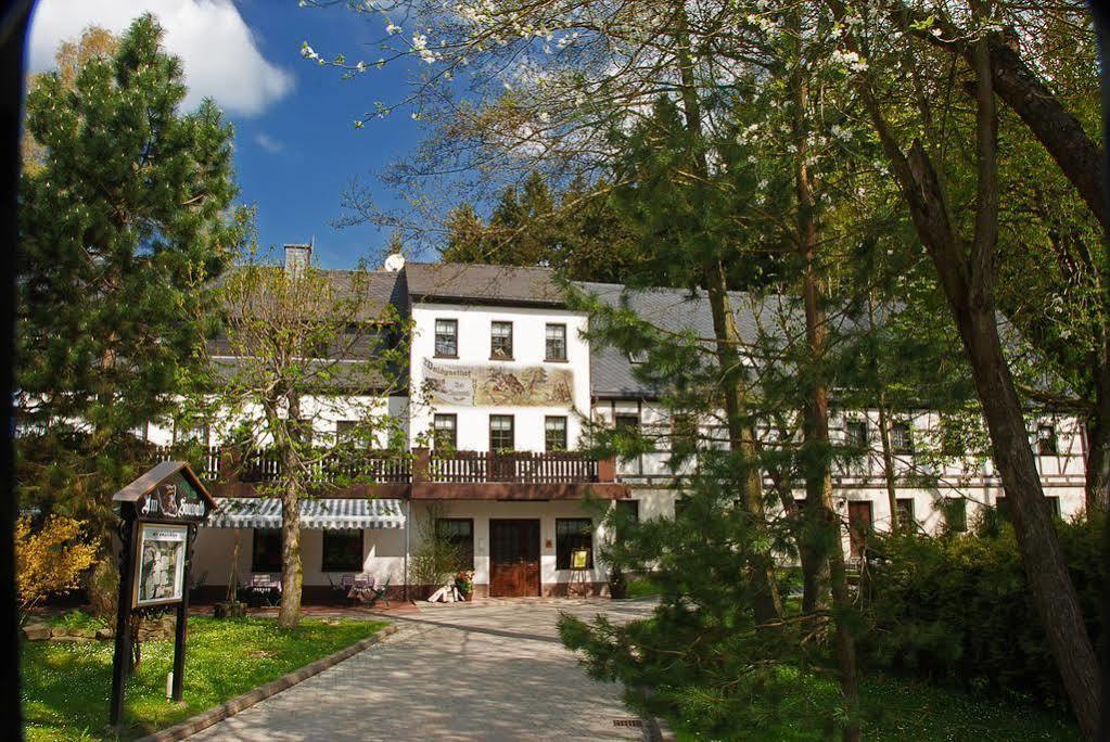 Waldgasthof & Hotel Am Sauwald Tannenberg Bagian luar foto